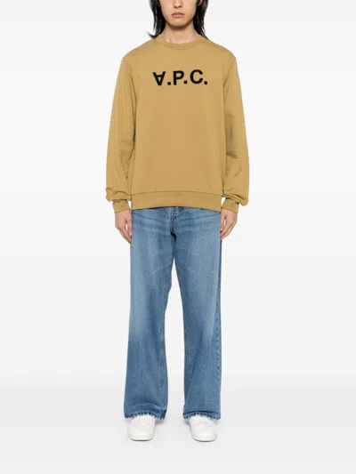 Apc Standard Grand Vpc Sweatshirt In Neutrals