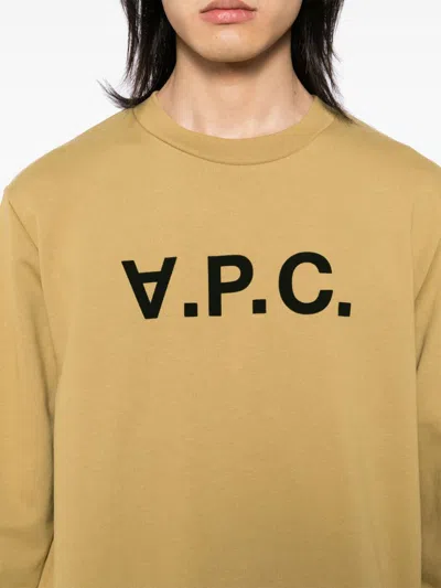 Apc Standard Grand Vpc Sweatshirt In Neutrals