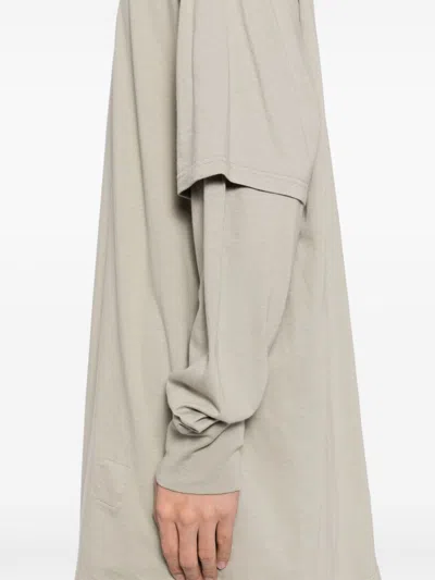 Rick Owens Drkshdw Hustler T-shirt In Neutrals