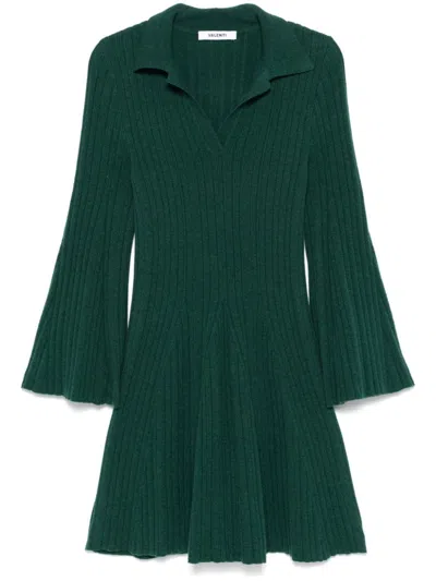 Shop Antonino Valenti Hester Midi Dress In Green