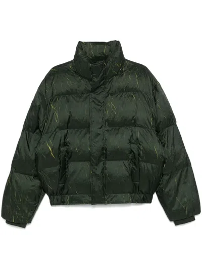 Daily Paper Renako Puffer Jacket In Black