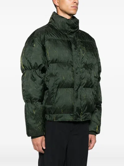 Daily Paper Renako Puffer Jacket In Black
