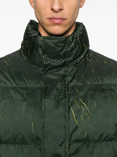 Daily Paper Renako Puffer Jacket In Black