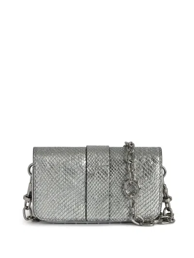 Zadig & Voltaire Kate Mini Bag In Silver
