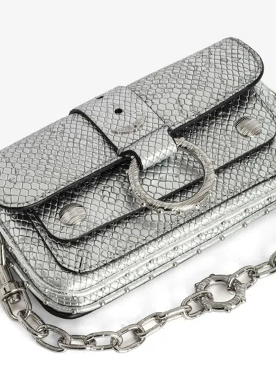 Zadig & Voltaire Kate Mini Bag In Silver