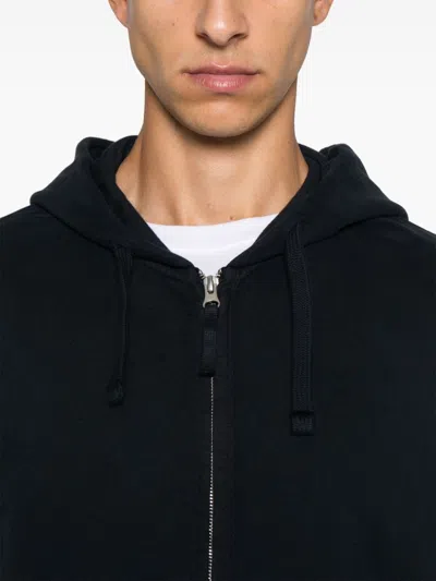 Stone Island Compass-badge Hoodie In Blue