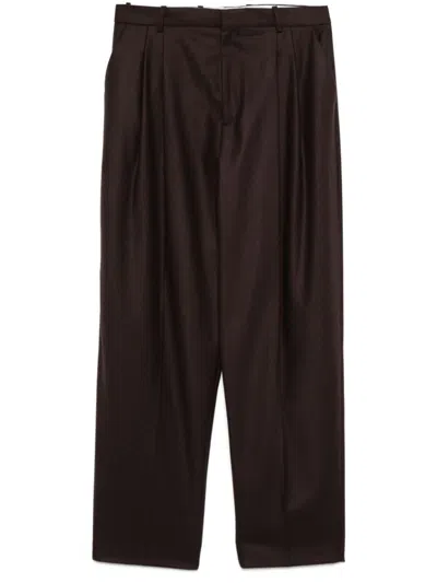 Charles Jeffrey Loverboy Brown Edinburgh Trousers In Brown