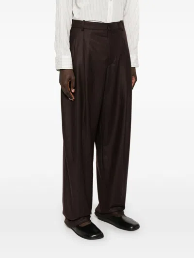 Charles Jeffrey Loverboy Brown Edinburgh Trousers In Brown