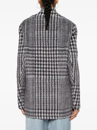 Forte Forte Alpa Jacket With Back Vent And Button Detail In Blue