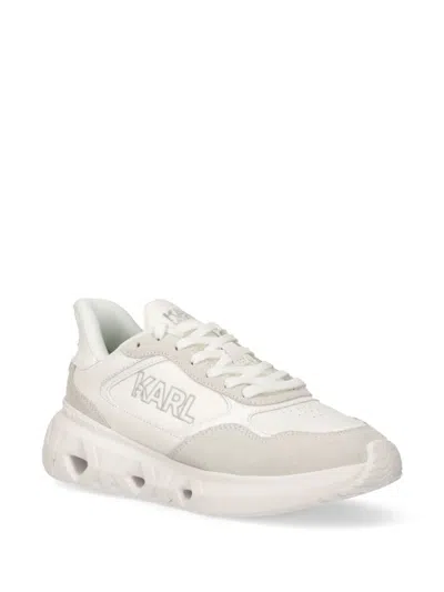 Karl Lagerfeld K/kite Run Sneakers In White