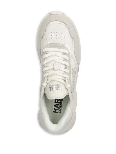 Karl Lagerfeld K/kite Run Sneakers In White