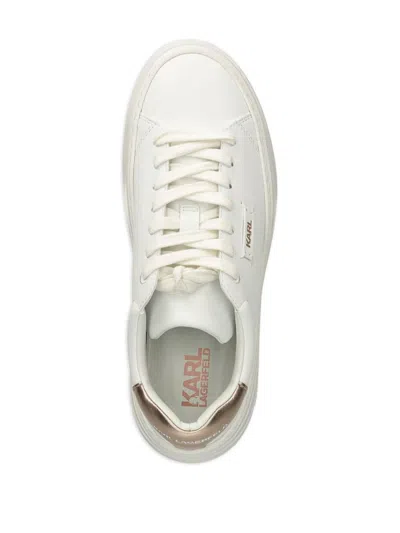 Karl Lagerfeld Konvert Sneakers In White