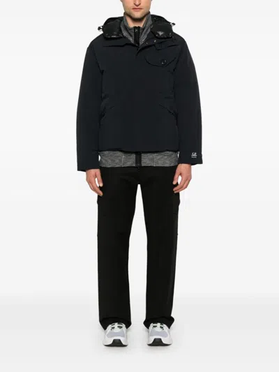 C.p. Company Micro-m Jacket In Blue