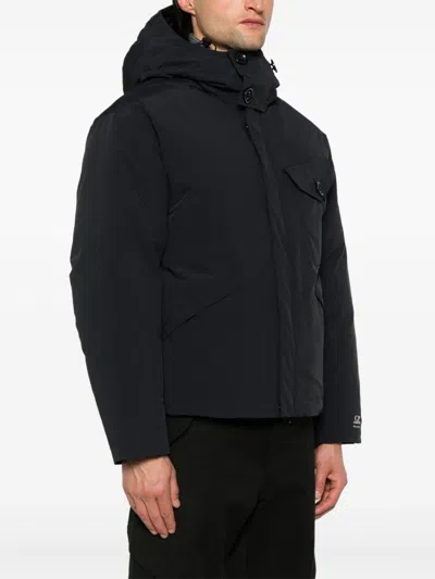 C.p. Company Micro-m Jacket In Blue