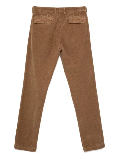 Shop Massimo Alba Ionio2 Trousers In Brown