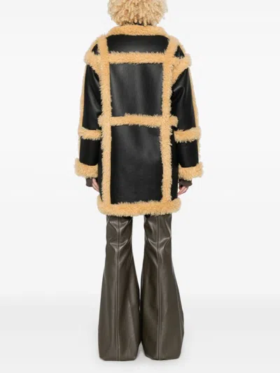 Stand Studio Stand Coat Handlee In Black