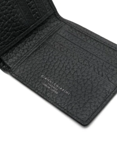 Gianni Chiarini Leather Wallet In Black