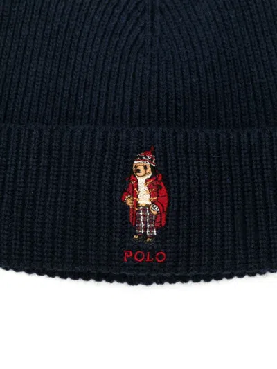 Polo Ralph Lauren Holidy Br Bn Hat Cold Weather In Blue