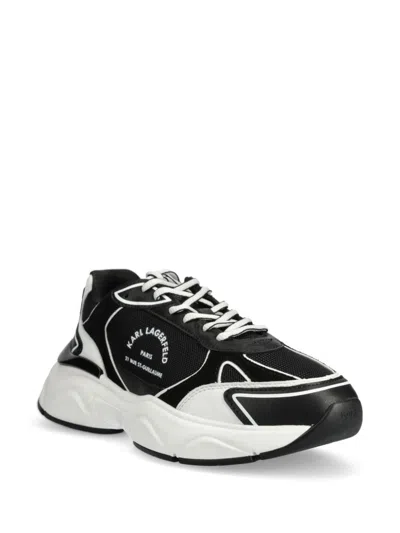 Karl Lagerfeld Rue St-guillaume Comet Sneakers In Black