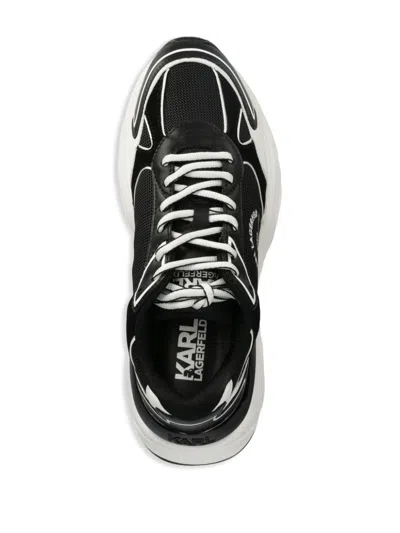 Karl Lagerfeld Rue St-guillaume Comet Sneakers In Black