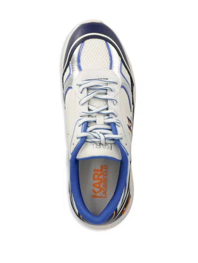 Karl Lagerfeld Kl Monogram Sneakers In White