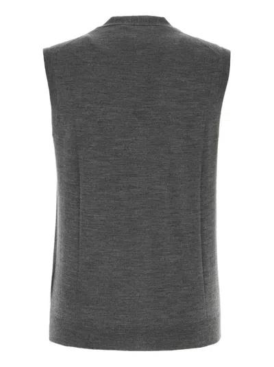 Fedeli Cardigna Senza Maniche-46 Nd  Male In Grey