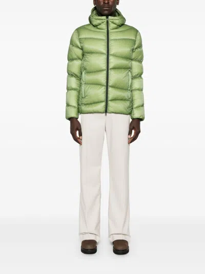 防撕裂方格布羽绒蓬松夹克