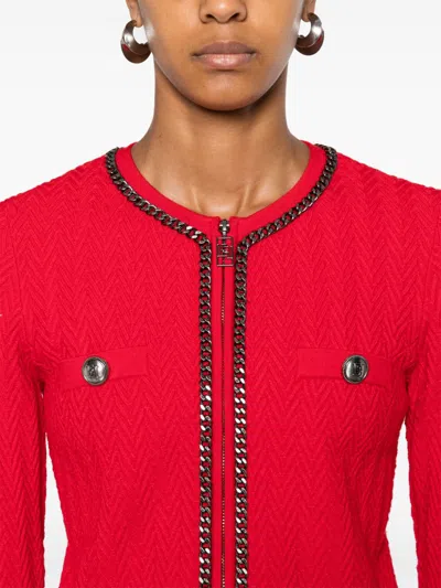 Elisabetta Franchi Sweaters In Red