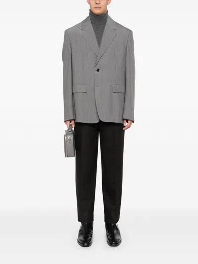 Shop Zegna Pleat-detail Trousers In Brown