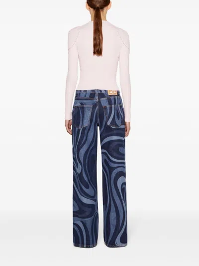 Pucci Chain-embellished Cardigan In Pink