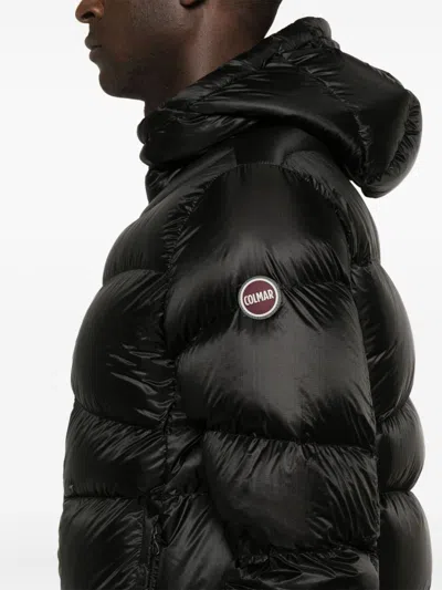 Colmar Ripstop Down Puffer Jacket In Black