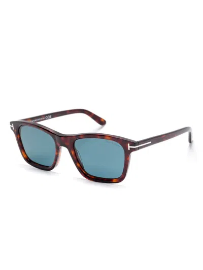 Tom Ford Barron Sunglasses In Brown