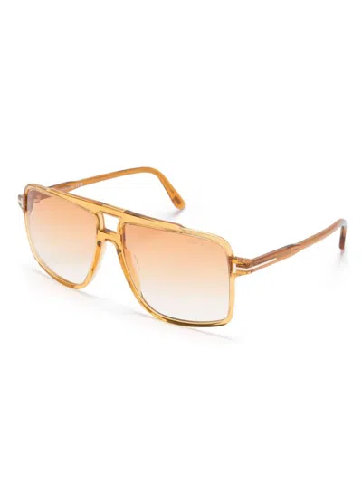 Tom Ford Kemp Sunglasses In Neutrals