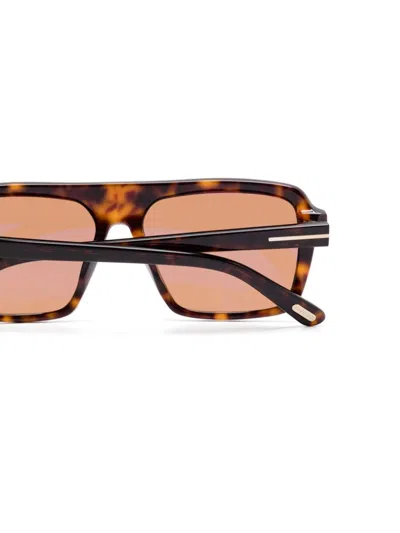 Tom Ford Vincent Sunglasses In Brown