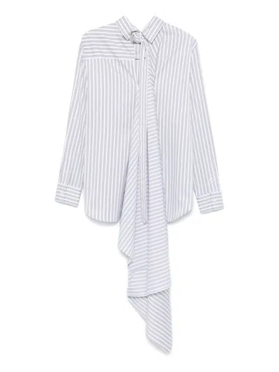 Monse Striped Shirt In White