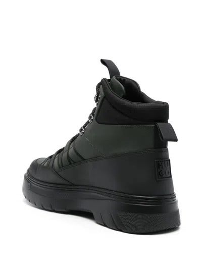 Hugo Boss Urian Boots In Black