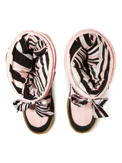 Pucci Iride Snow Boots In Pink