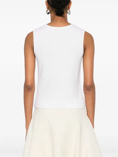 Shop Max Mara Fosco Top In White