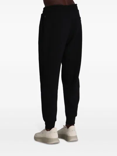 Hugo Boss Tracksuit Bottoms With Signature-stripe Cords In Black