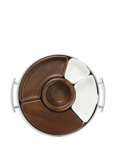 Christofle Petit Mood Coffee Tray (32cm) In Silver