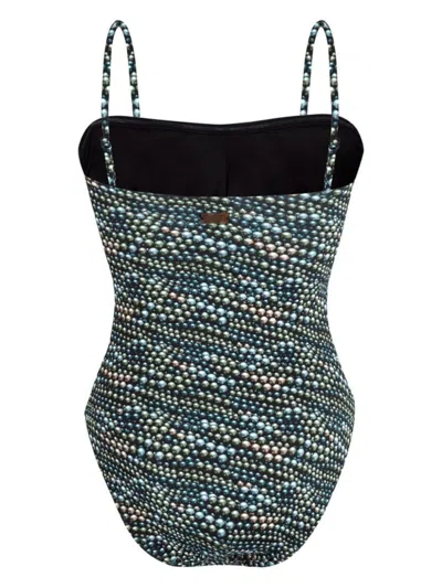 Shop Vilebrequin Pearl Swimsuit In Black