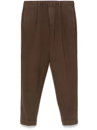 Dell'oglio Tailored Trousers In Brown