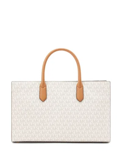 Michael Kors Medium Scarlett Tote Bag In Neutrals