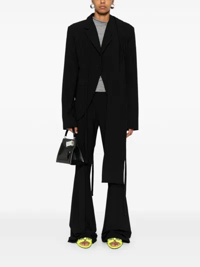 Ottolinger Open-back Blazer In Black