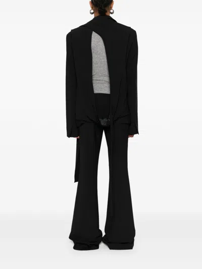 Ottolinger Open-back Blazer In Black
