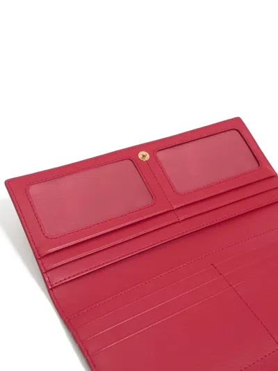 Shop Bimba Y Lola Logo-lettering Wallet In Red