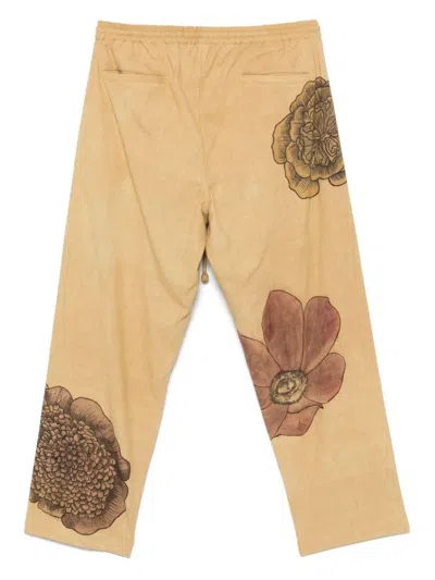 Baziszt Enclave Trousers In Yellow