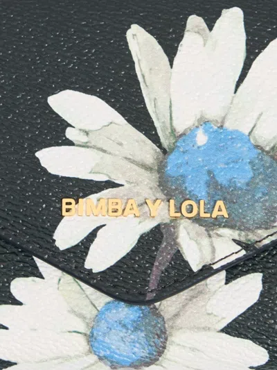 Shop Bimba Y Lola Daisy Continental Wallet In Grey