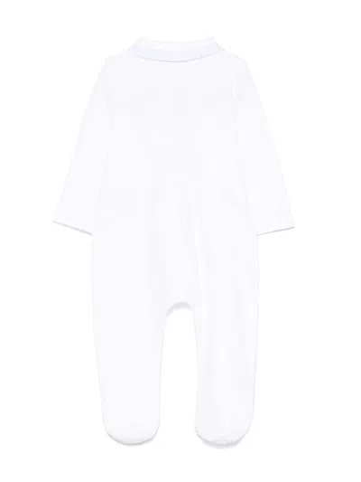 Patachou Contrasting-trim Pajama In White