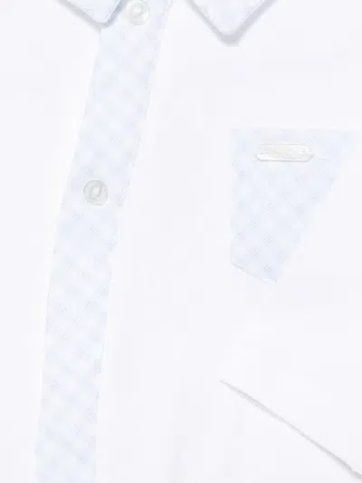 Patachou Contrasting-trim Pajama In White